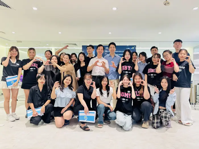 Đội ngũ trẻ tham gia chương trình văn hóa